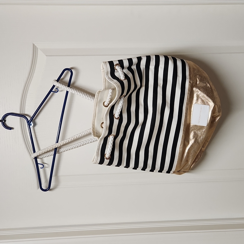 Victoria’s Secret Canvas & Vinyl Backpack